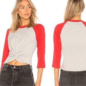 T BY ALEXANDER WANG High Twist Front Top